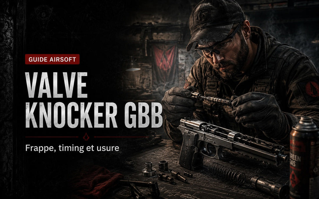 Valve knocker GBB : timing, usure et symptômes
