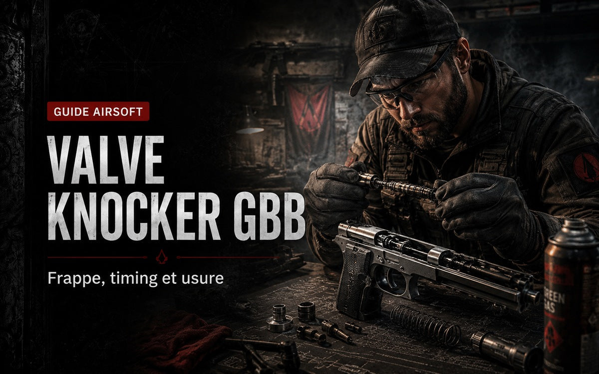 Valve knocker GBB : timing, usure et symptômes