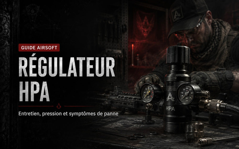 Régulateur HPA Airsoft : pression, refresh et entretien