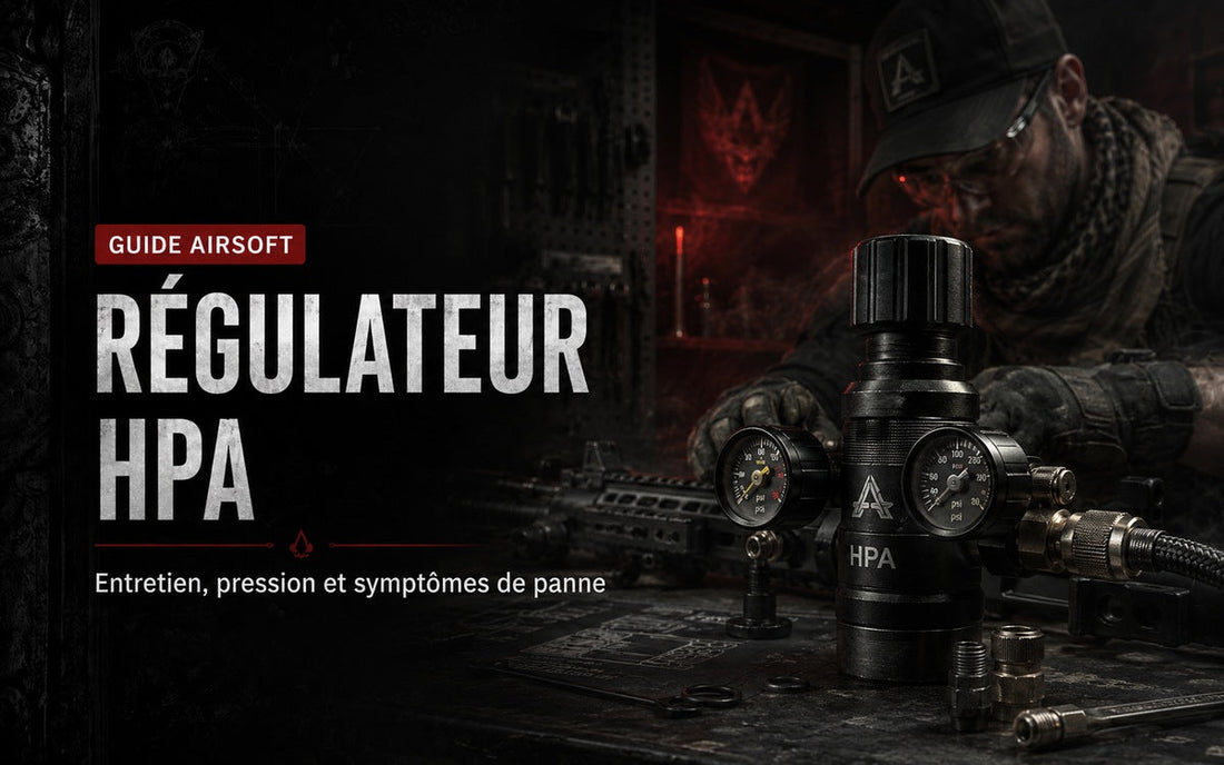 Régulateur HPA Airsoft : pression, refresh et entretien