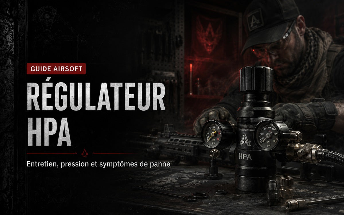 Régulateur HPA Airsoft : pression, refresh et entretien
