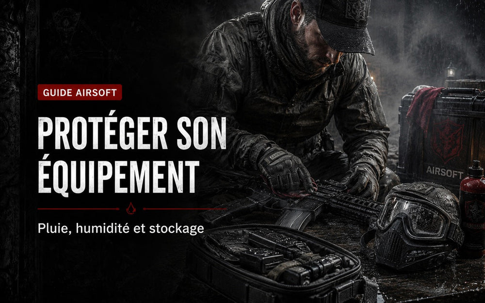 Protéger son équipement Airsoft de la pluie et de l’humidité