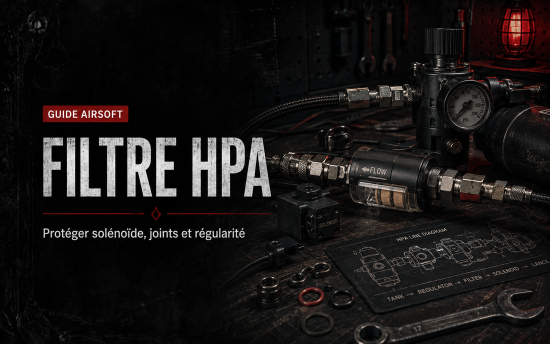 Filtre HPA Airsoft : protéger solénoïde, joints et régularité