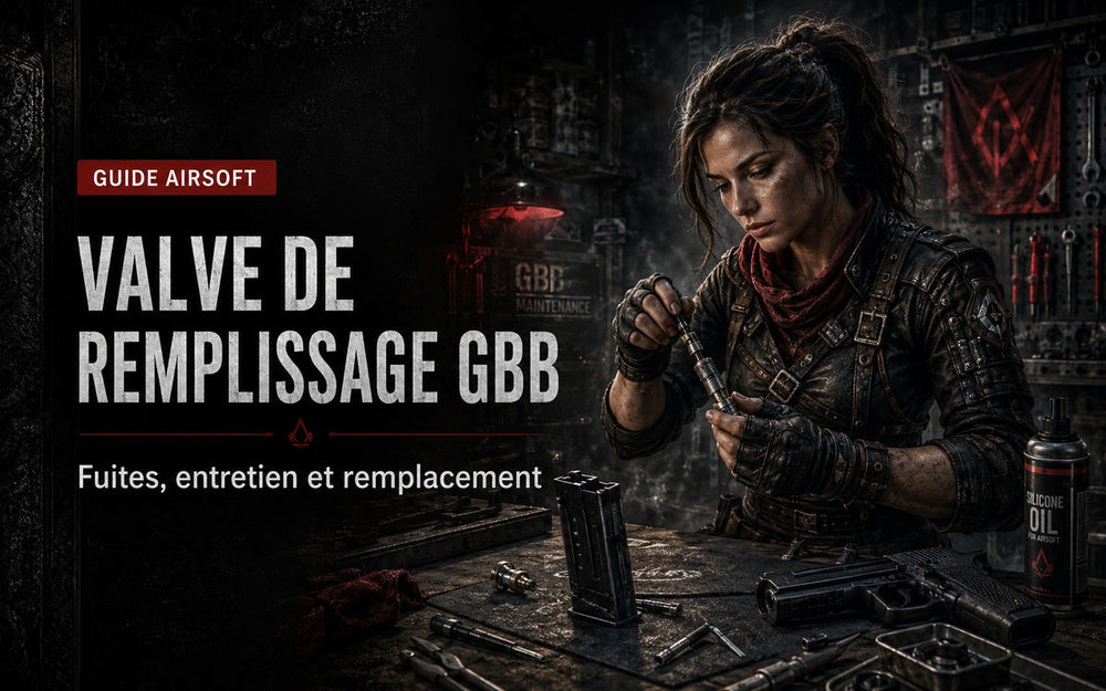 Valve de remplissage GBB : fuites, entretien et remplacement