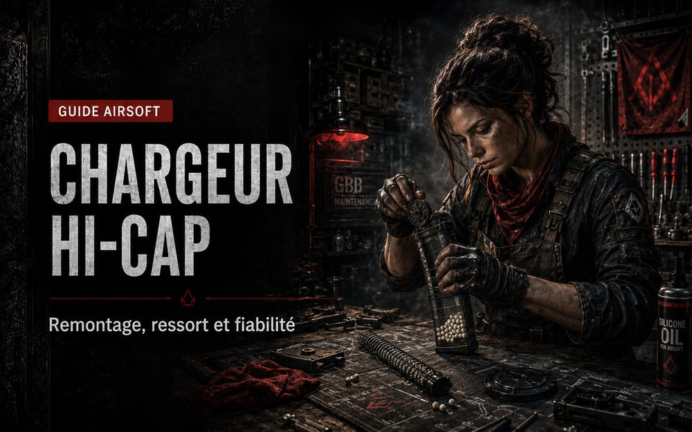 Chargeurs Airsoft mid-cap vs hi-cap : lequel choisir ?