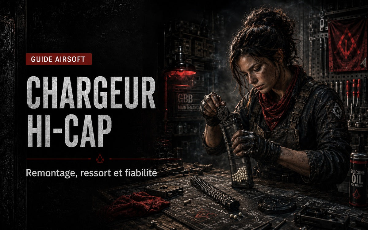 Chargeurs Airsoft mid-cap vs hi-cap : lequel choisir ?