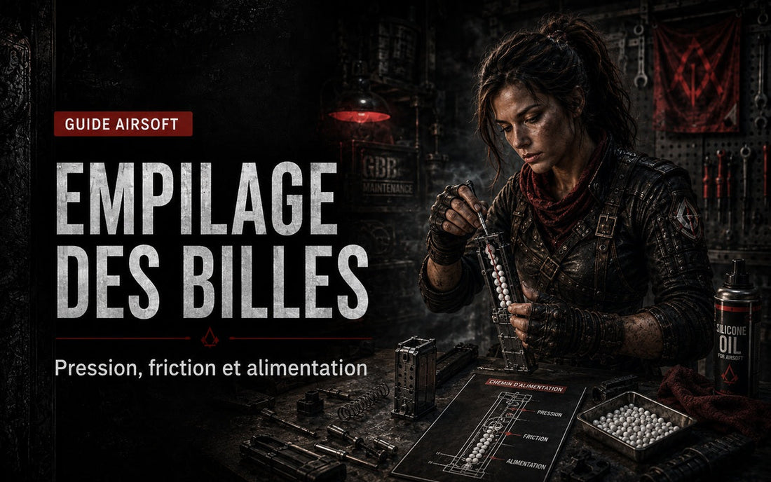 Problèmes d’alimentation Airsoft : diagnostiquer chargeur, nozzle et Hop-Up