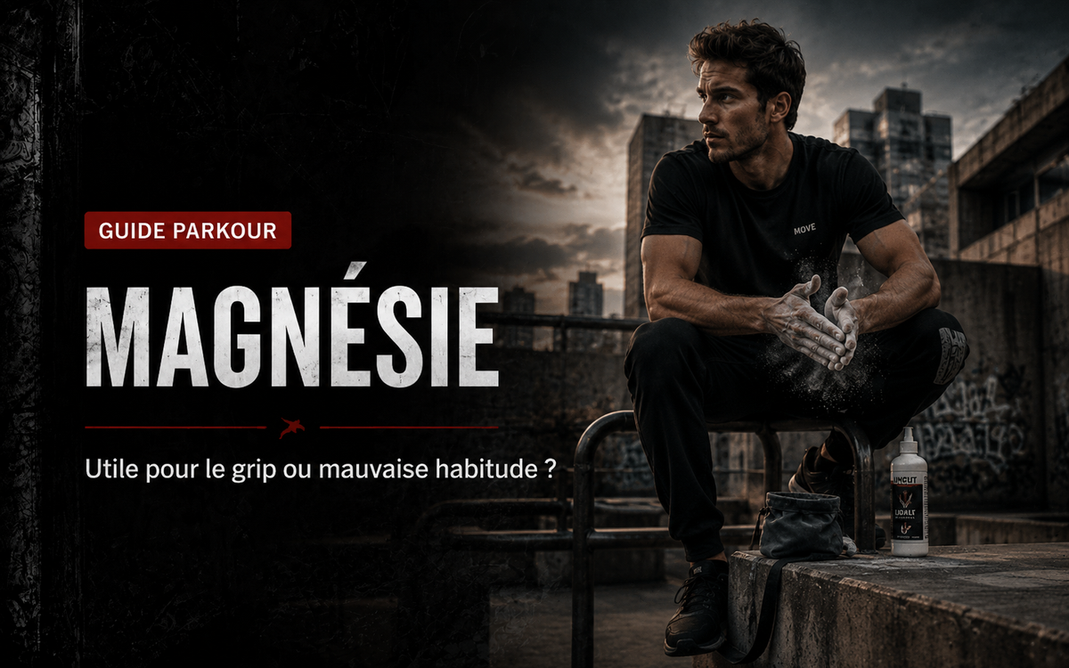 Magnésie en Parkour : utile pour le grip ou mauvaise habitude ?