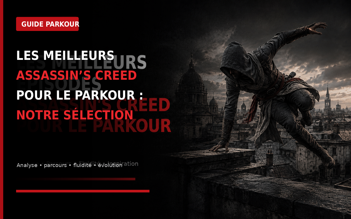 Les meilleurs Assassin’s Creed pour le Parkour : notre sélection