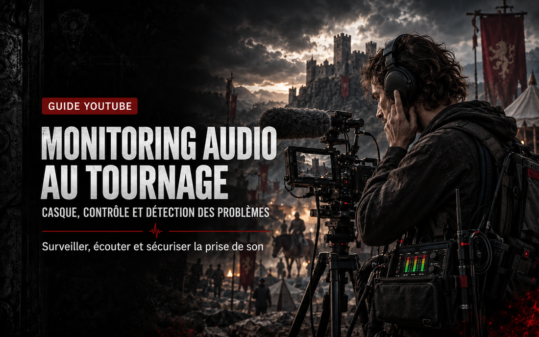 Monitoring audio au tournage : casque, contrôle et détection des problèmes