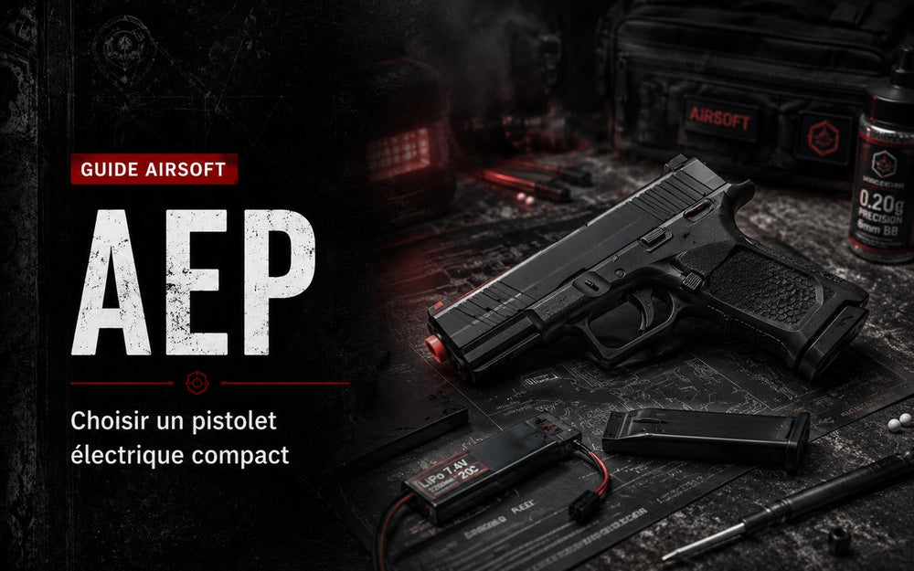 AEP Airsoft : fonctionnement, autonomie et entretien des pistolets électriques