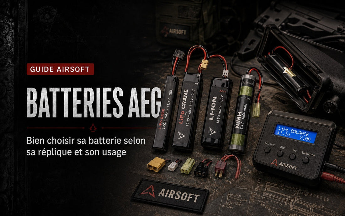 Quelle batterie choisir pour son AEG Airsoft ?