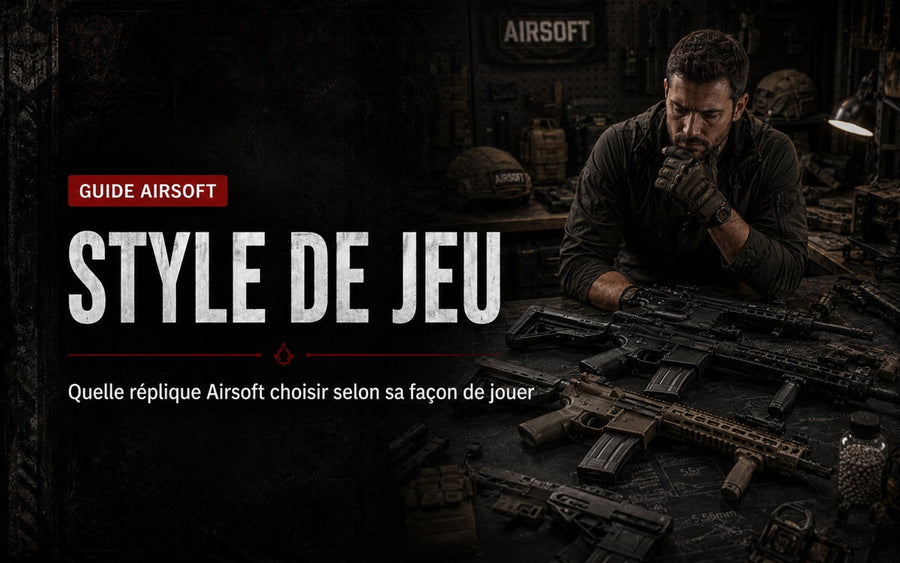 Quelle réplique Airsoft choisir selon son style de jeu ?