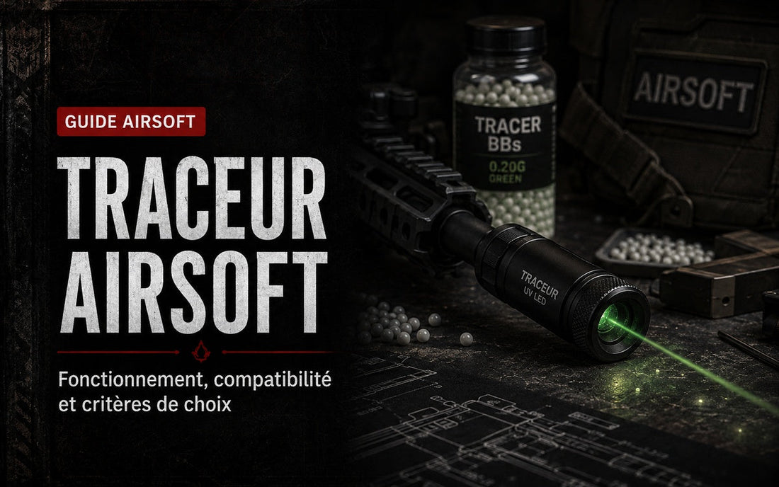 Traceur Airsoft : fonctionnement, compatibilité et critères de choix