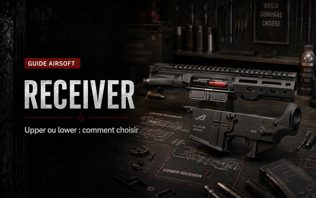 Upper et lower receiver Airsoft : jeu, ajustement et compatibilité