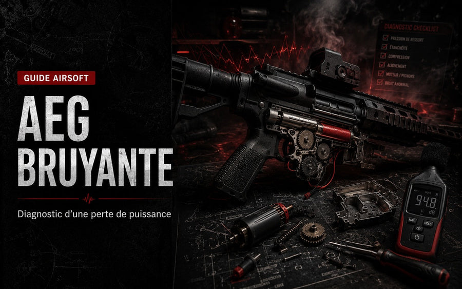 Diagnostic Airsoft par symptôme : identifier la panne avant de changer des pièces