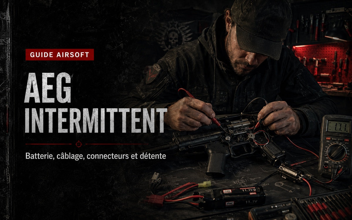AEG qui fonctionne par intermittence : diagnostiquer batterie, connecteurs, câblage et détente