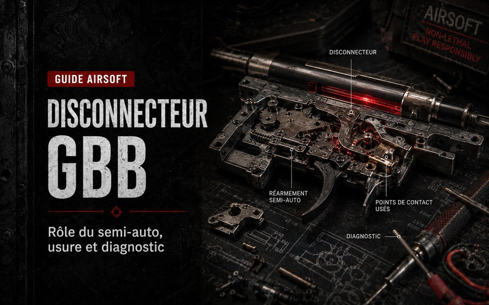 Disconnecteur GBB : rôle du semi-auto, usure et diagnostic