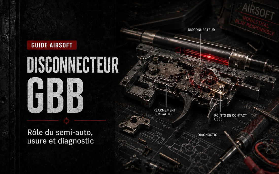 Disconnecteur GBB : rôle du semi-auto, usure et diagnostic