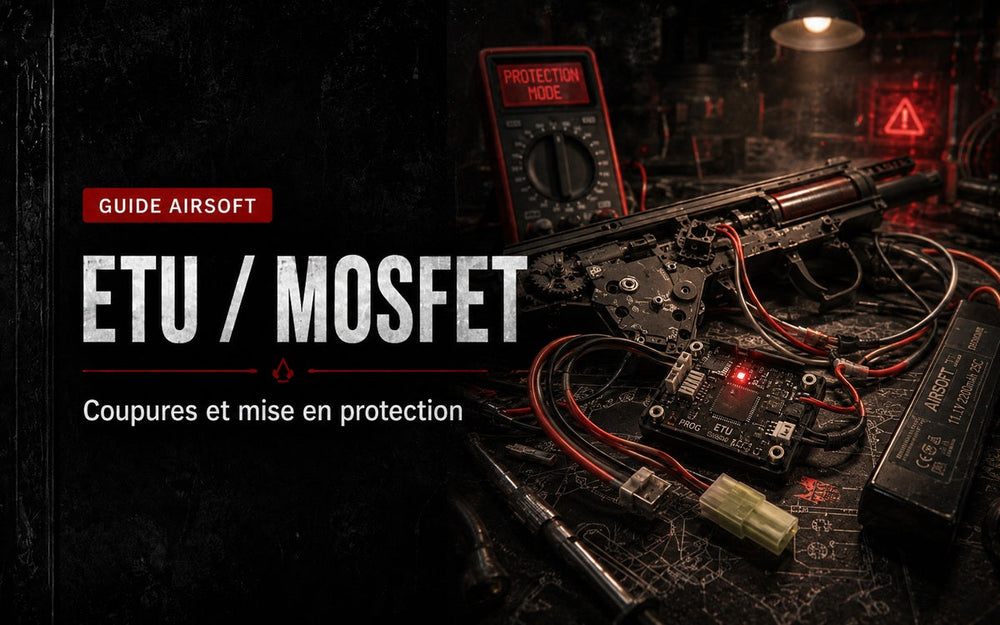 ETU ou MOSFET AEG qui coupe ou se met en protection : batterie, surcharge, câblage et capteurs