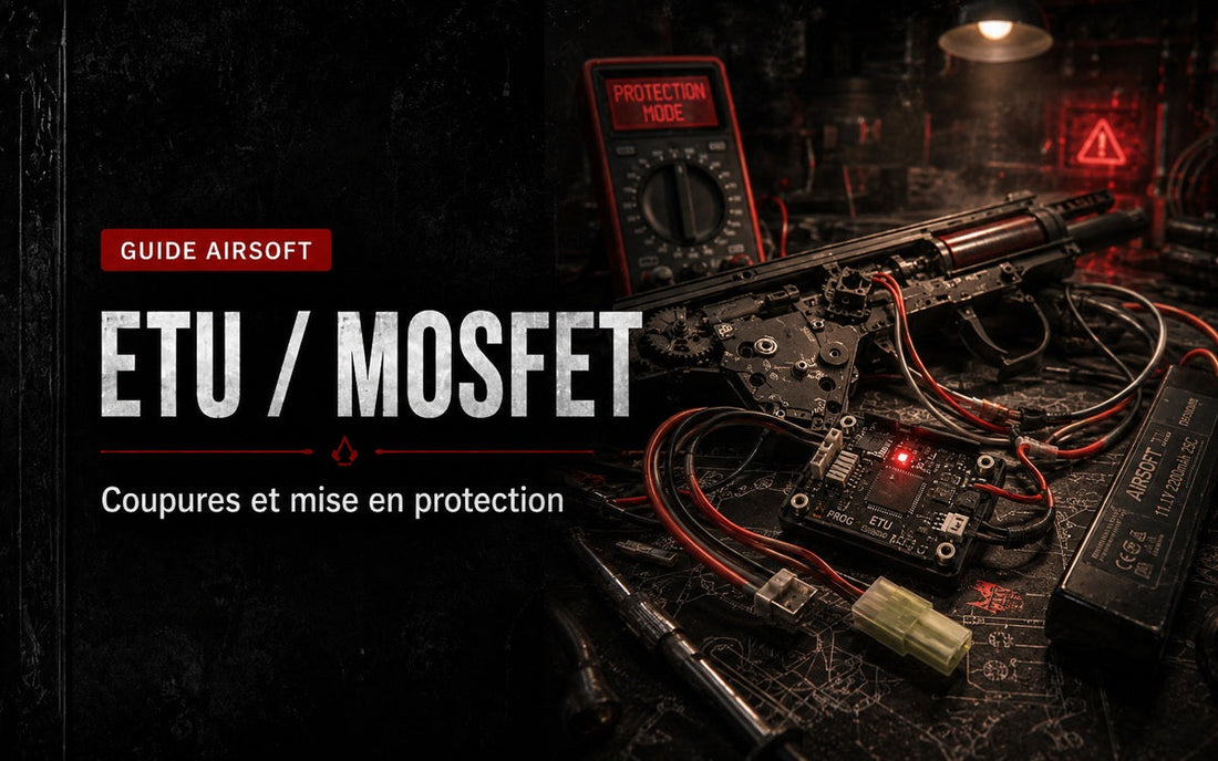 ETU ou MOSFET AEG qui coupe ou se met en protection : batterie, surcharge, câblage et capteurs