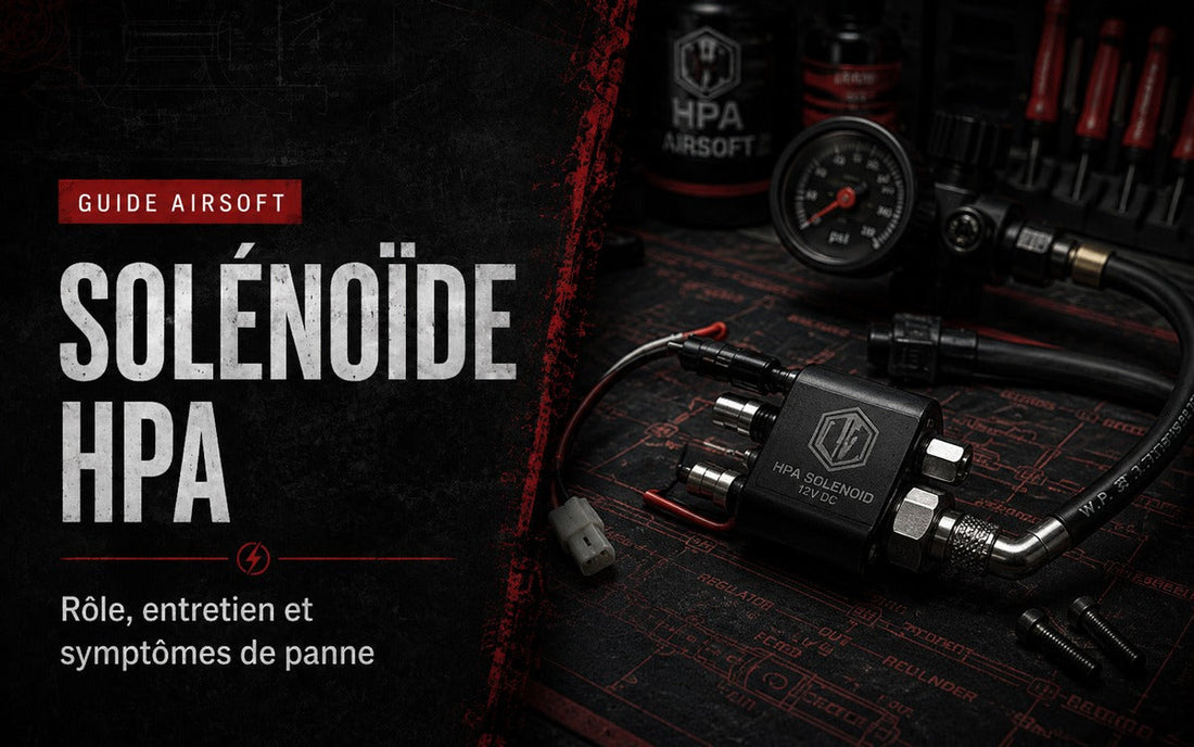 Solénoïde HPA Airsoft : rôle, entretien et symptômes de panne