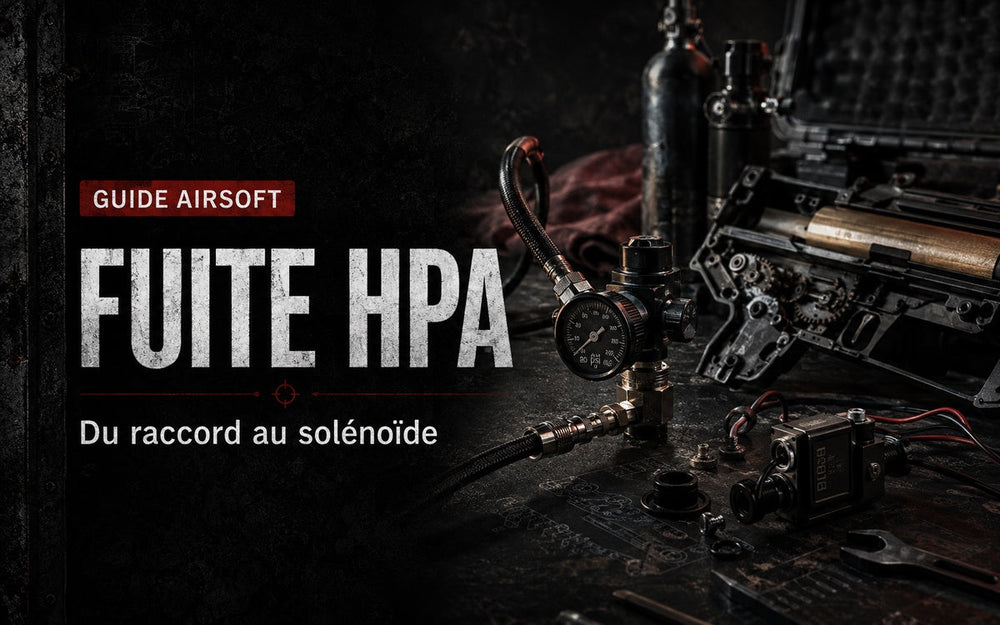 Fuite HPA Airsoft : méthode de diagnostic du raccord au solénoïde