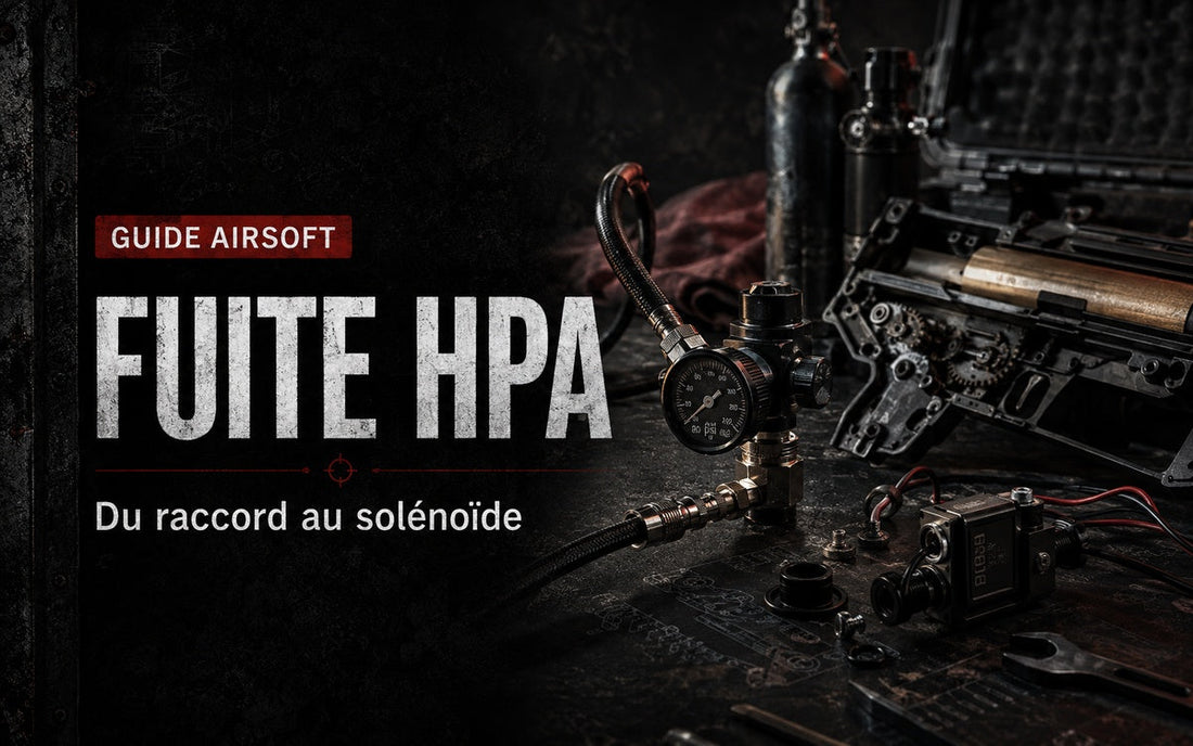Fuite HPA Airsoft : méthode de diagnostic du raccord au solénoïde