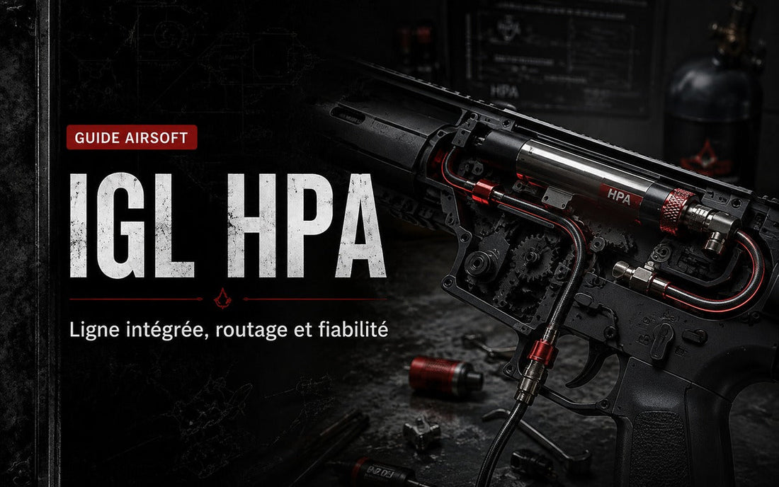IGL HPA Airsoft : ligne intégrée, routage et fiabilité