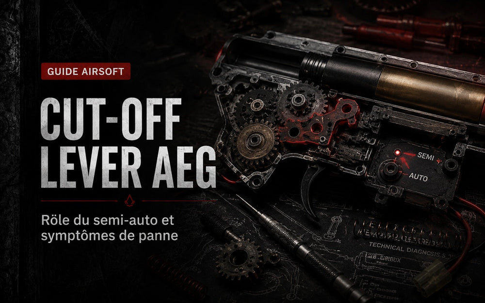 Cut-off lever AEG : rôle du semi-auto et symptômes de panne