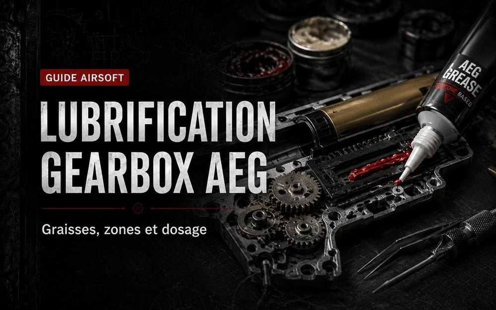 Lubrification gearbox AEG : graisses, zones et dosage