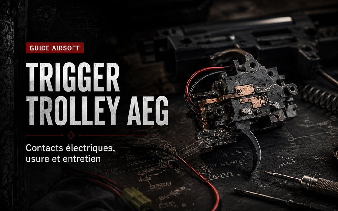 Trigger trolley AEG : contacts électriques, usure et entretien