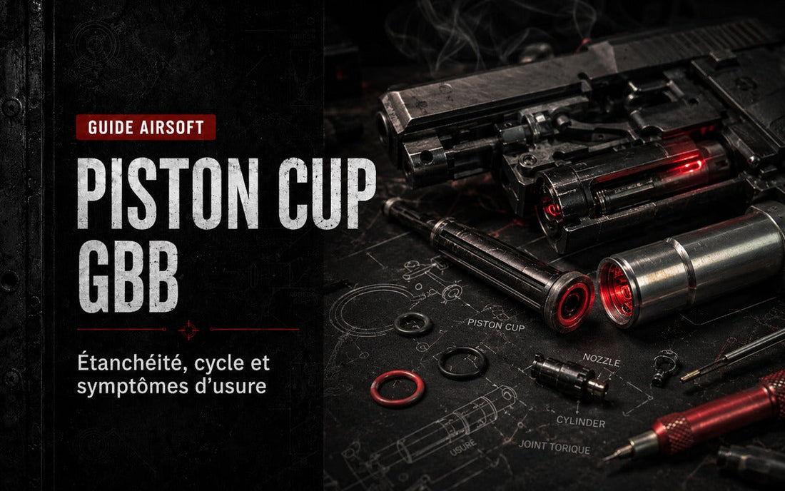 Piston cup GBB : étanchéité, cycle et symptômes d’usure