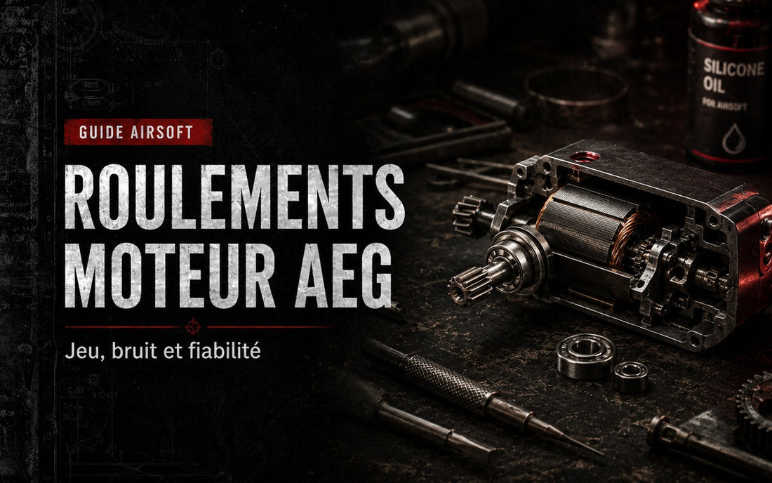 Roulements moteur AEG : jeu, bruit et fiabilité