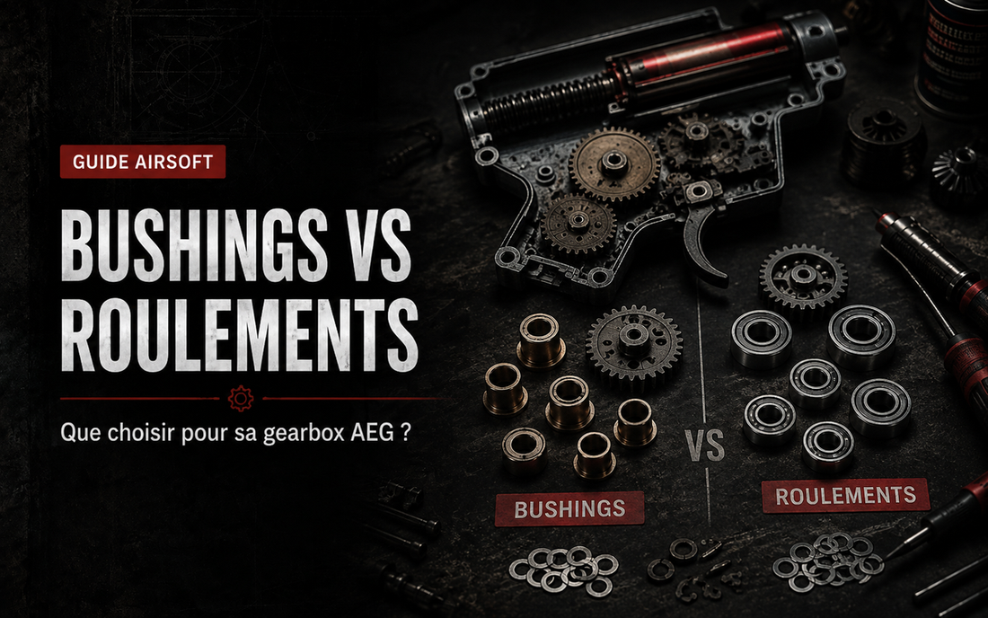Roulements ou bushings AEG : que choisir pour sa gearbox ?
