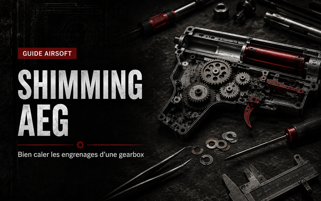 Shimming AEG : comment bien caler les engrenages d’une gearbox Airsoft ?