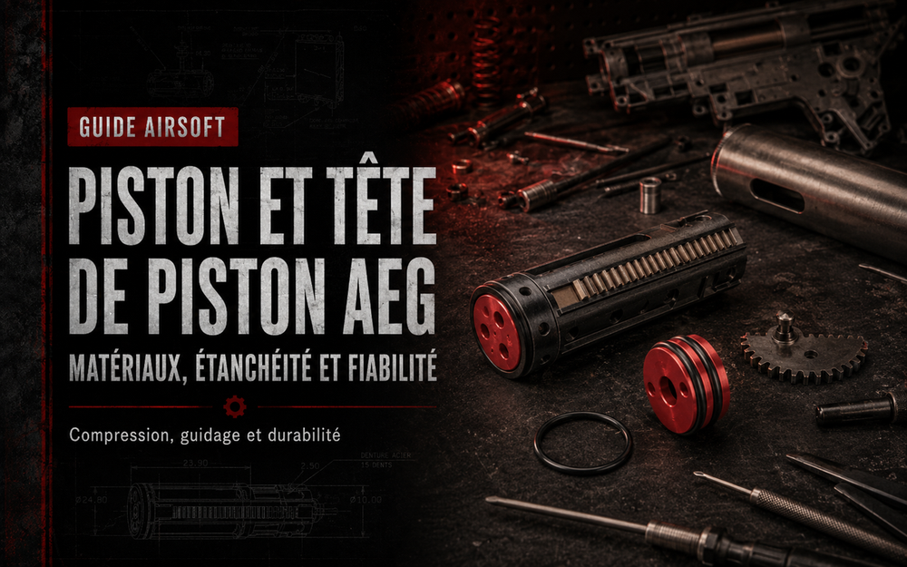 Piston et tête de piston AEG : matériaux, étanchéité et fiabilité