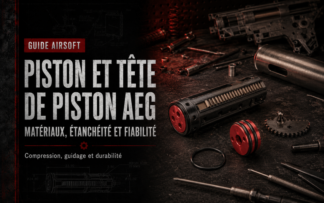 Piston et tête de piston AEG : matériaux, étanchéité et fiabilité