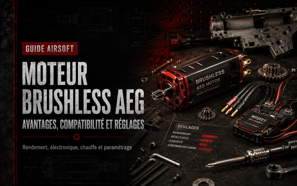 Moteur brushless AEG : avantages, compatibilité et réglages