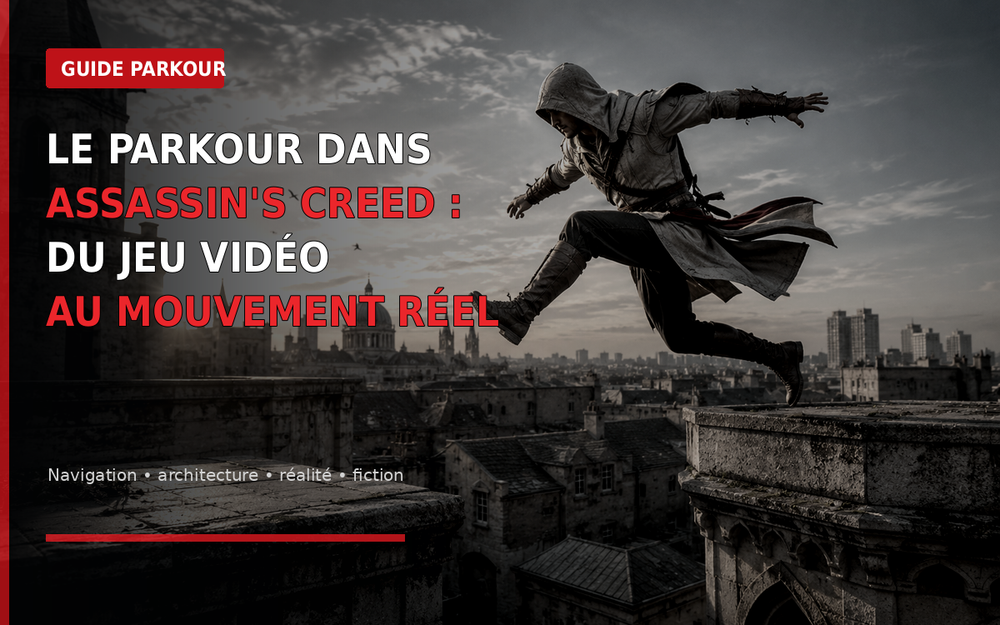 Le Parkour dans Assassin’s Creed : du jeu vidéo au mouvement réel