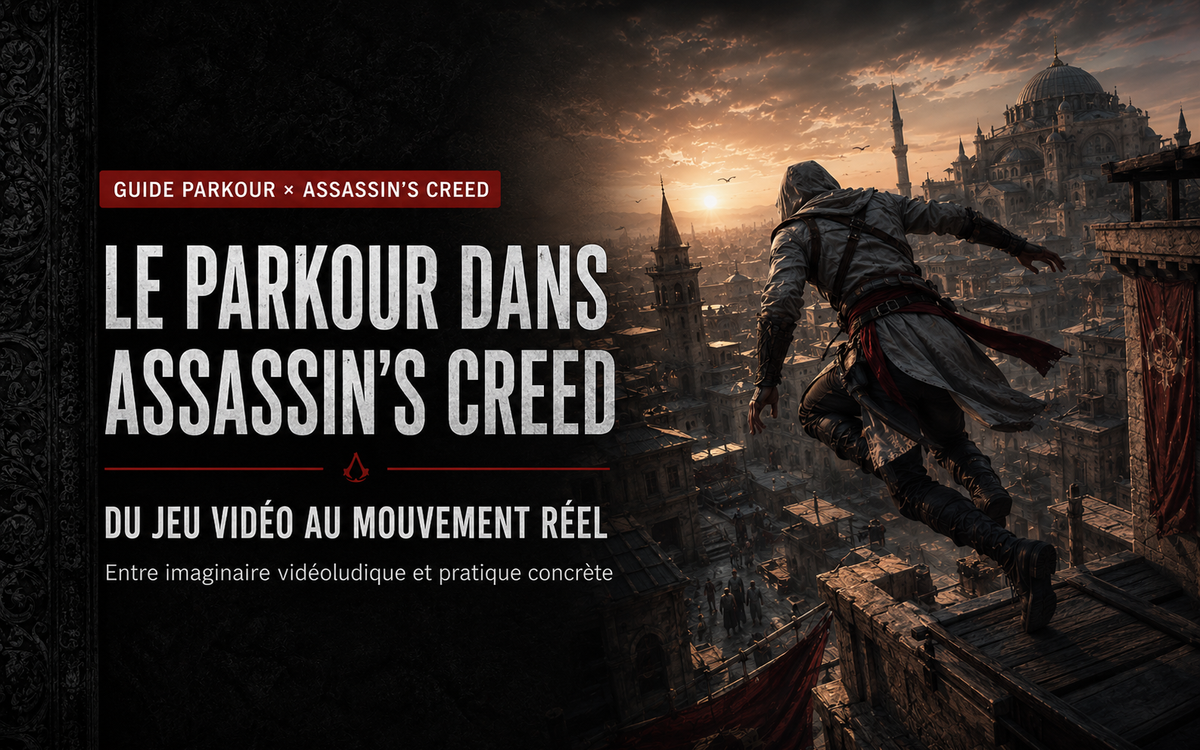Le Parkour dans Assassin’s Creed : du jeu vidéo au mouvement réel