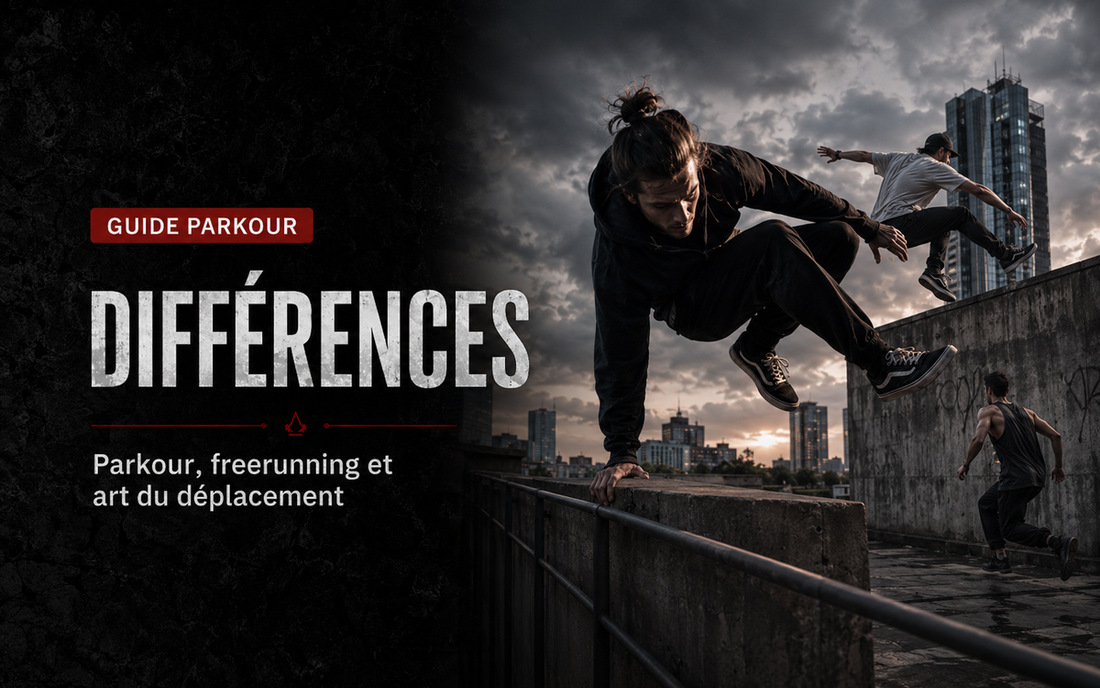 Parkour, freerunning et art du déplacement : quelles différences ?