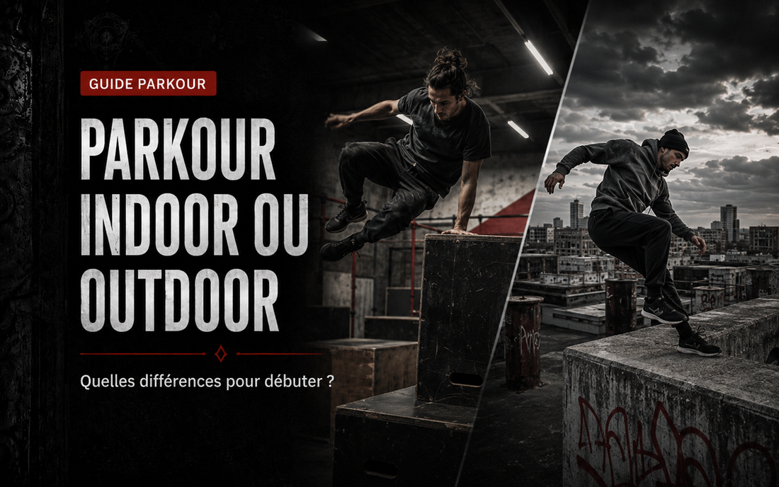 Parkour indoor ou outdoor : quelles différences pour débuter ?