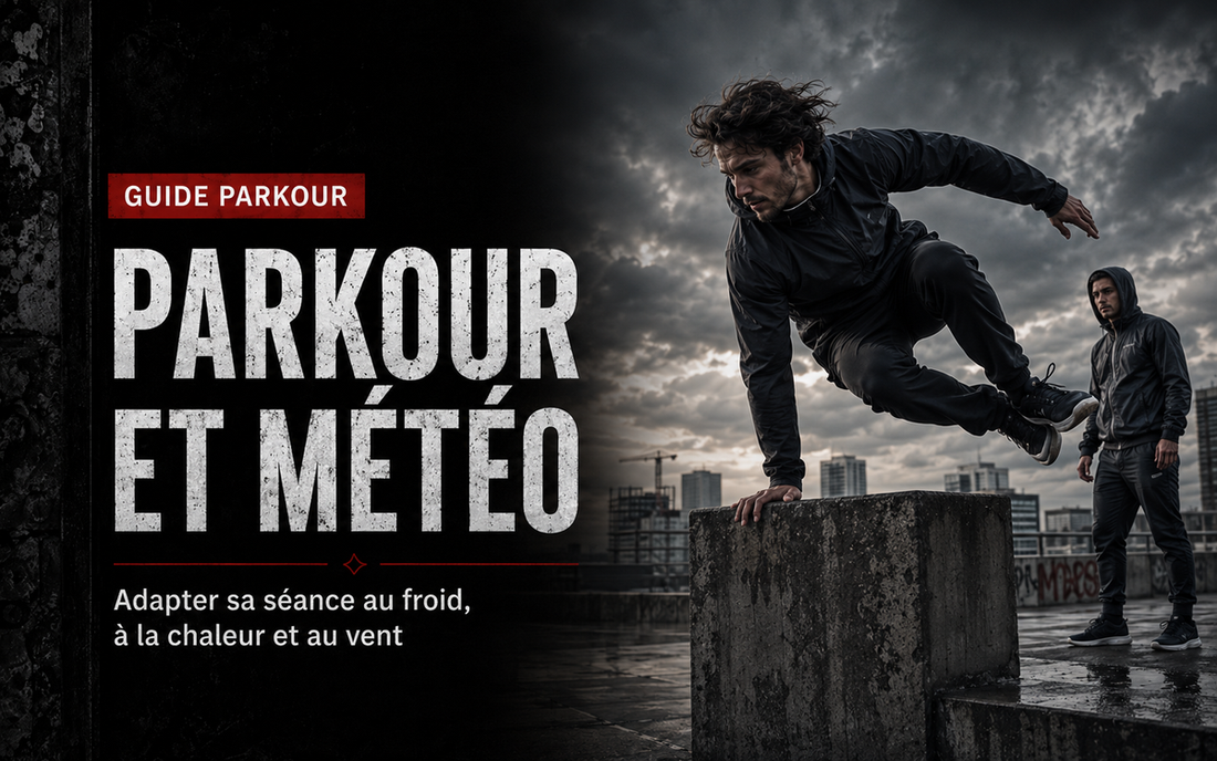 Parkour et météo : adapter sa séance au froid, à la chaleur et au vent