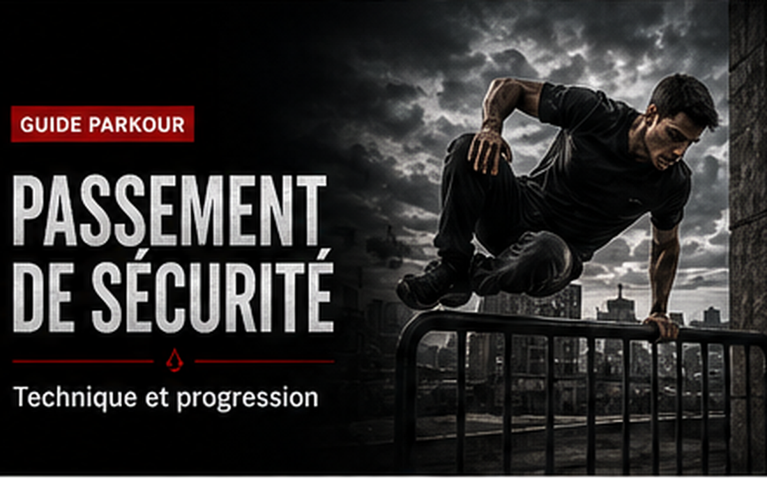 Passement de sécurité en Parkour : technique et progression