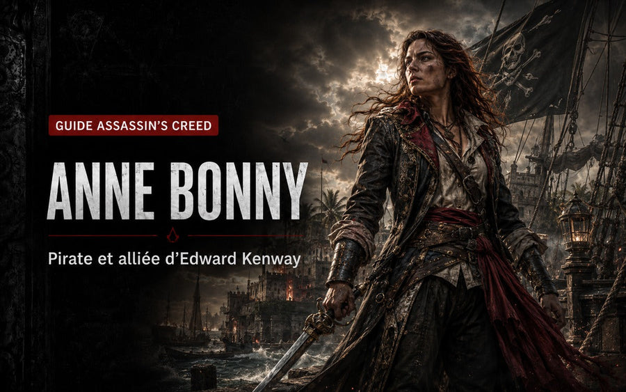Anne Bonny : pirate, alliée d’Edward Kenway et figure de Black Flag