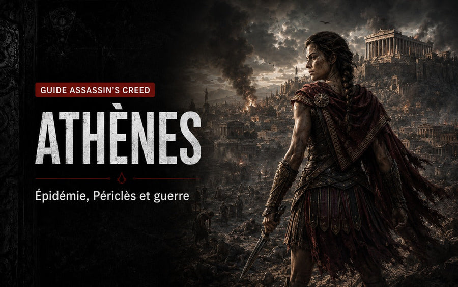 Peste d’Athènes dans Assassin’s Creed Odyssey : histoire réelle et fiction