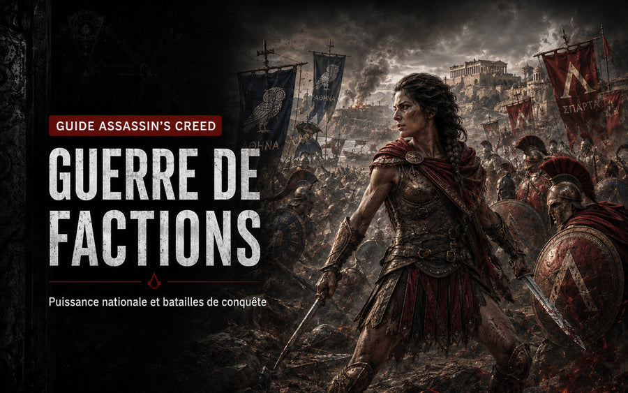 Guerre de factions dans Assassin’s Creed Odyssey : puissance nationale et batailles de conquête