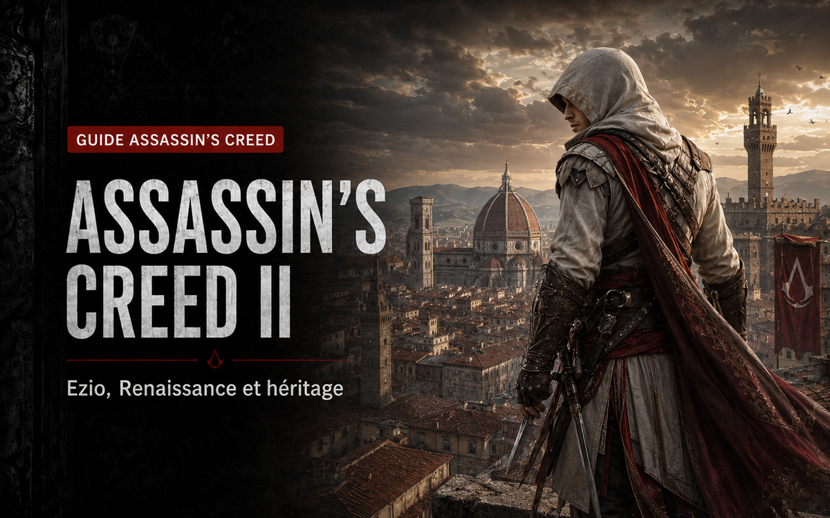 Assassin’s Creed II : histoire, Renaissance, gameplay et héritage d’Ezio