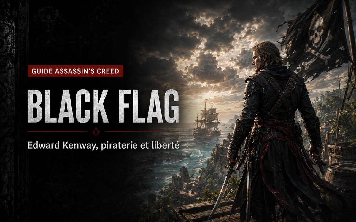 Assassin’s Creed IV Black Flag : pirates, Edward Kenway, navigation et héritage